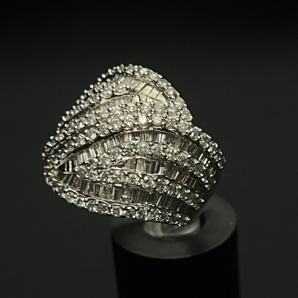 Diamond Statement Ring - image 2